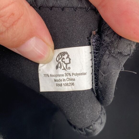 ZANheadgear Flame Neoprene Full Face Mask Black One Size - Picture 4 of 8